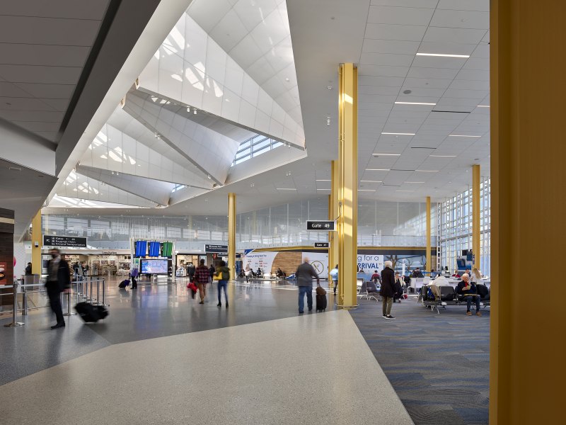 New North Concourse At Ronald Reagan Washington National Airport Dca